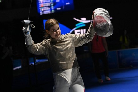 Zuzanna Cieślar - wicemistrzyni świata w szabli. Źródło: Ministerstwo Sportu i Turystyki